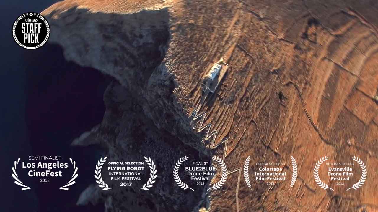 Low Earth Orbit, an awarded aerial film shot over a Greek island by Visual Suspect